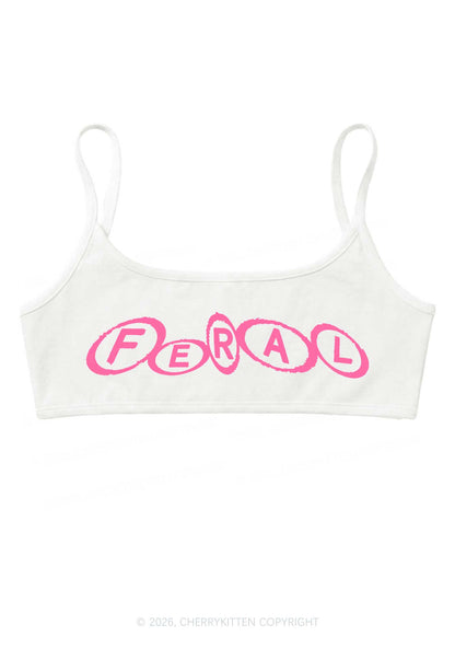 Feral Y2K Super Crop Cami Cherrykitten
