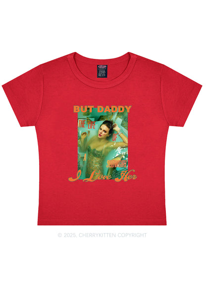 But Daddy Love TS Y2K Baby Tee Cherrykitten