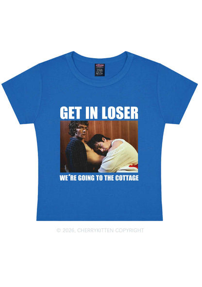 We Are Going To Cottage HR Y2K Baby Tee Cherrykitten