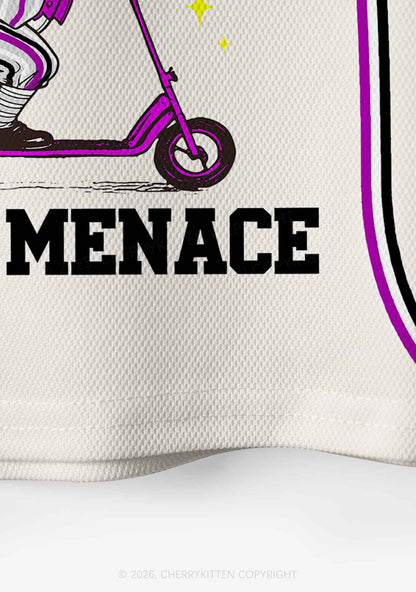 Off To Put The Ace In Menace Pride Y2K Crop Sport Jersey Shirts Cherrykitten