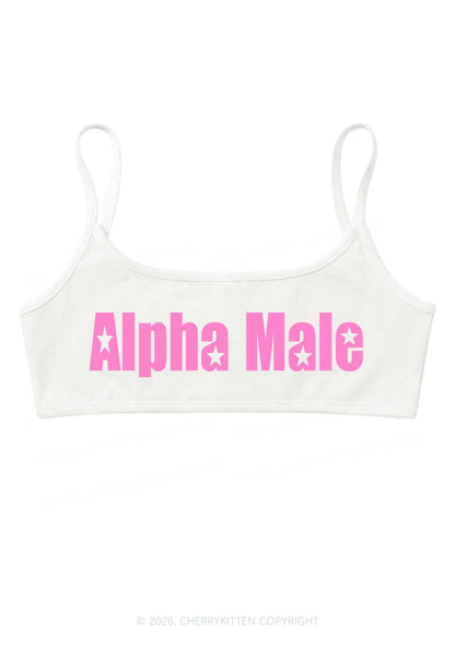Alpha Male Y2K Super Crop Cami Cherrykitten