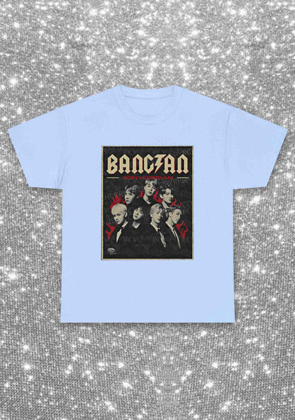 Bangtan Fire Kpop Y2K Chunky Shirt Cherrykitten