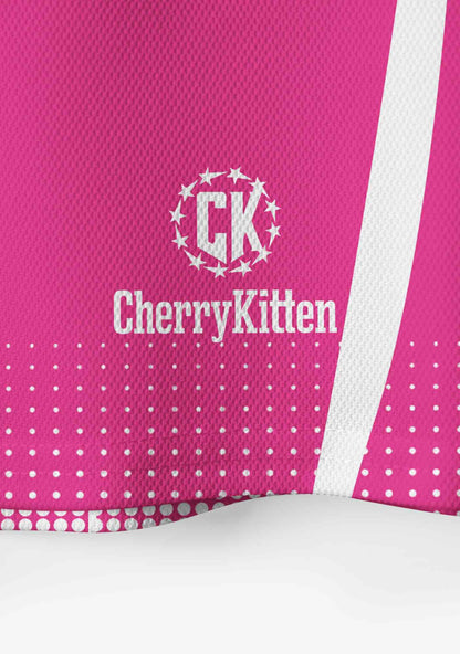 Im Not Lesbian But My Wife Is Pride Y2K Crop Sport Jersey Shirts Cherrykitten