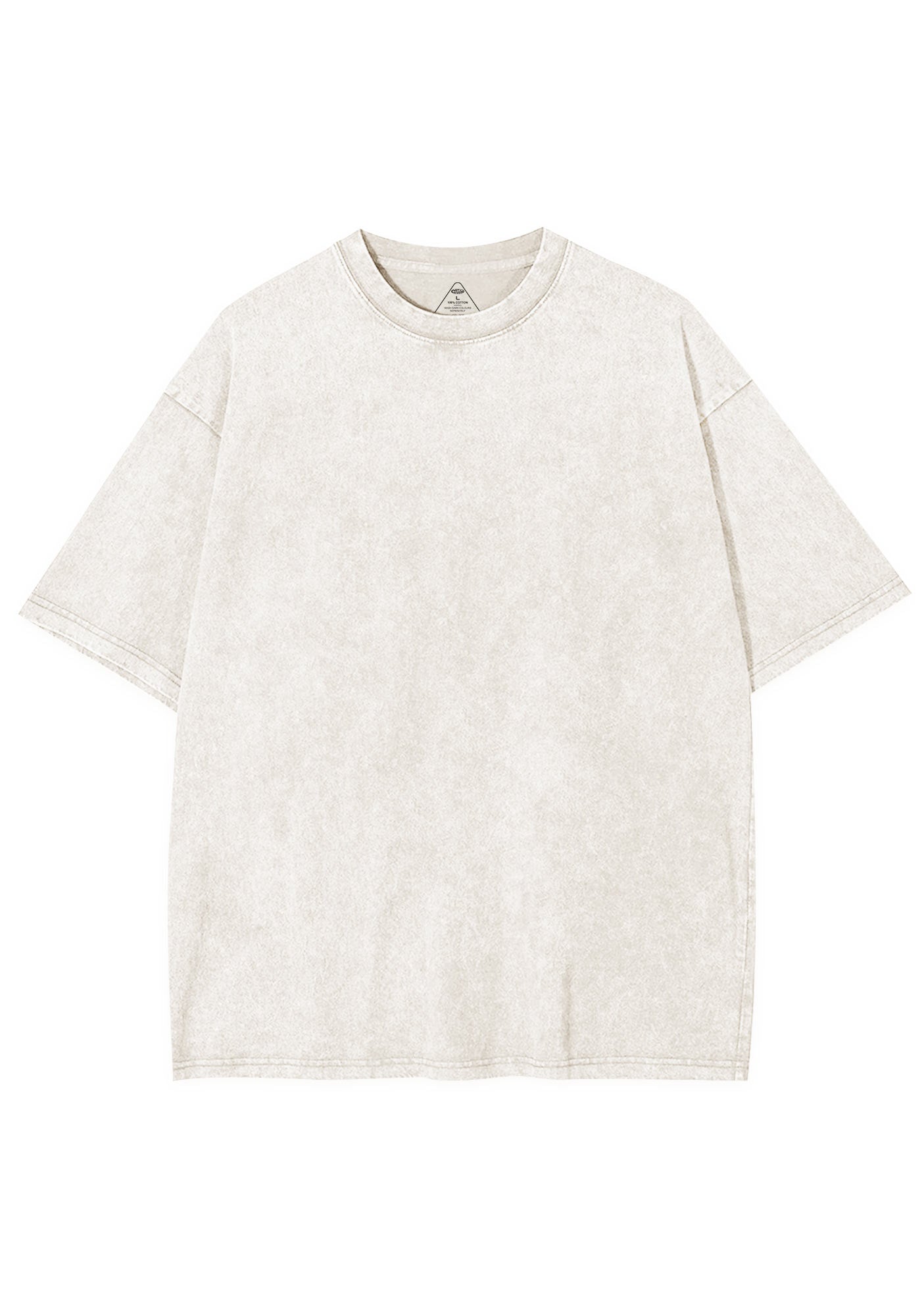 Plain Y2K Shirts Washed Tee Cherrykitten