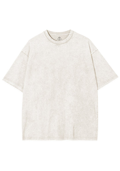 Plain Y2K Shirts Washed Tee Cherrykitten