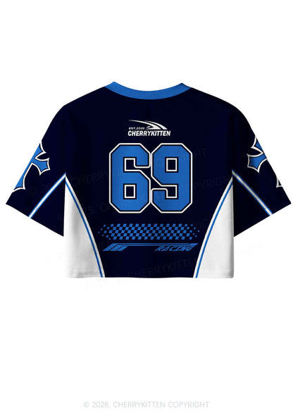 I Want To Feminine Masculine Pride Y2K Crop Sport Jersey Shirts Cherrykitten
