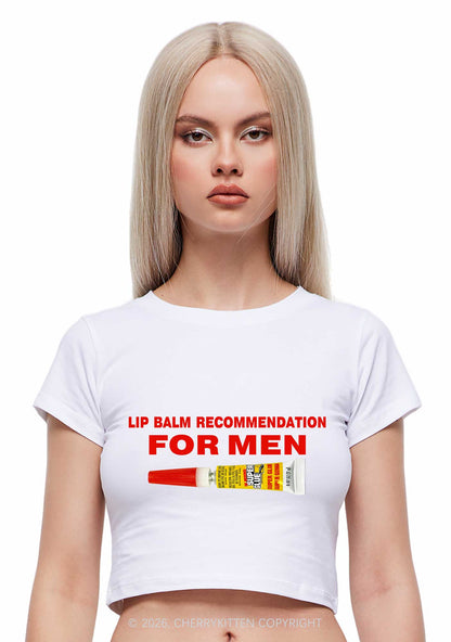 Lip Balm Recommendation For Men Y2K Baby Tee Cherrykitten