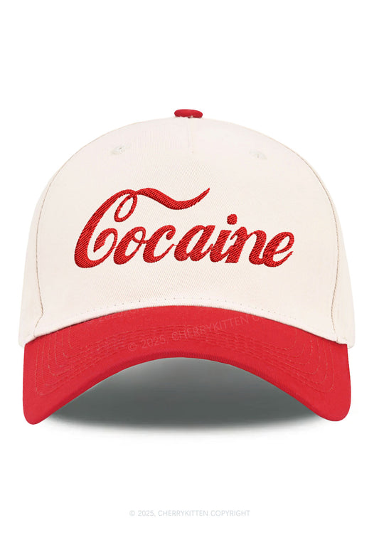 Special Cola Y2K Color Block Baseball Cap Cherrykitten
