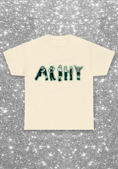 Bangtan Boys Kpop Y2K Chunky Shirt Cherrykitten