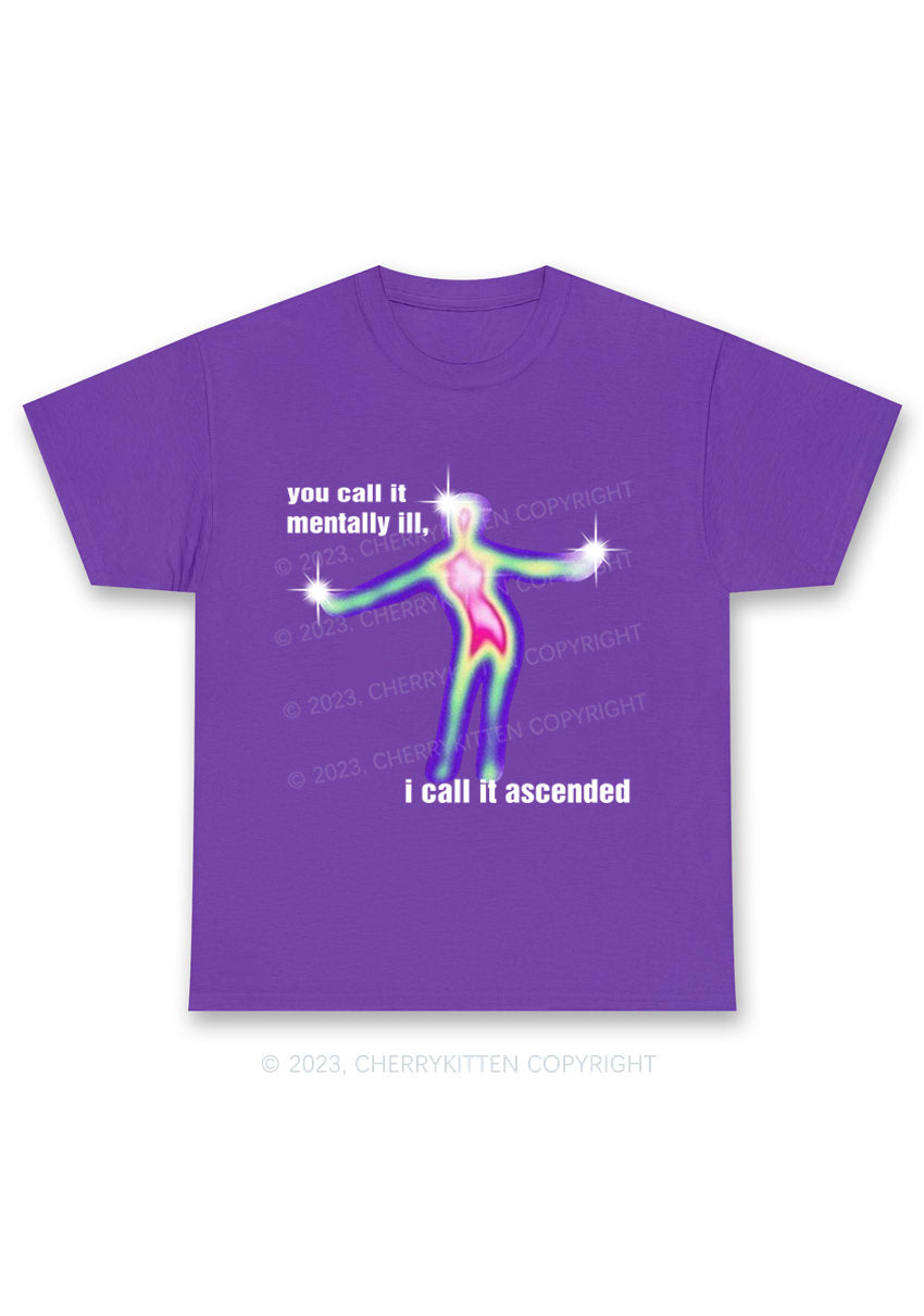 You Call It Mentally Ill Y2K Chunky Shirt Cherrykitten