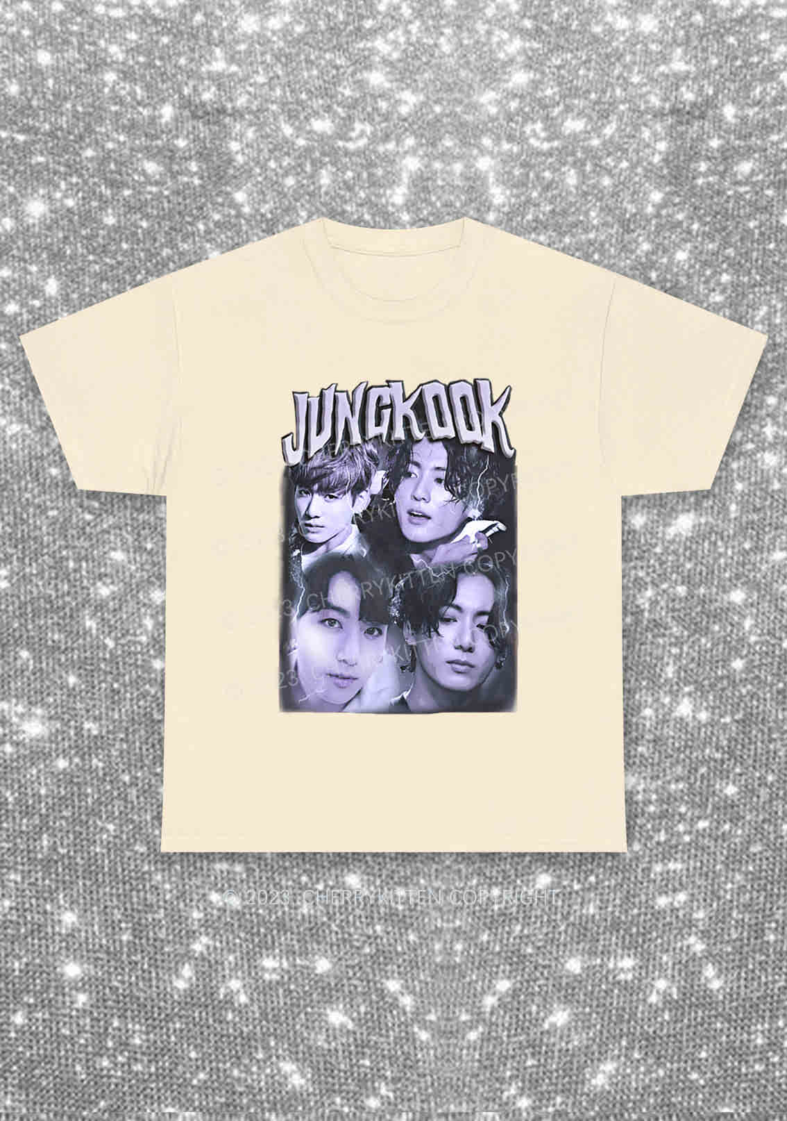Jungkook Kpop Y2K Chunky Shirt Cherrykitten