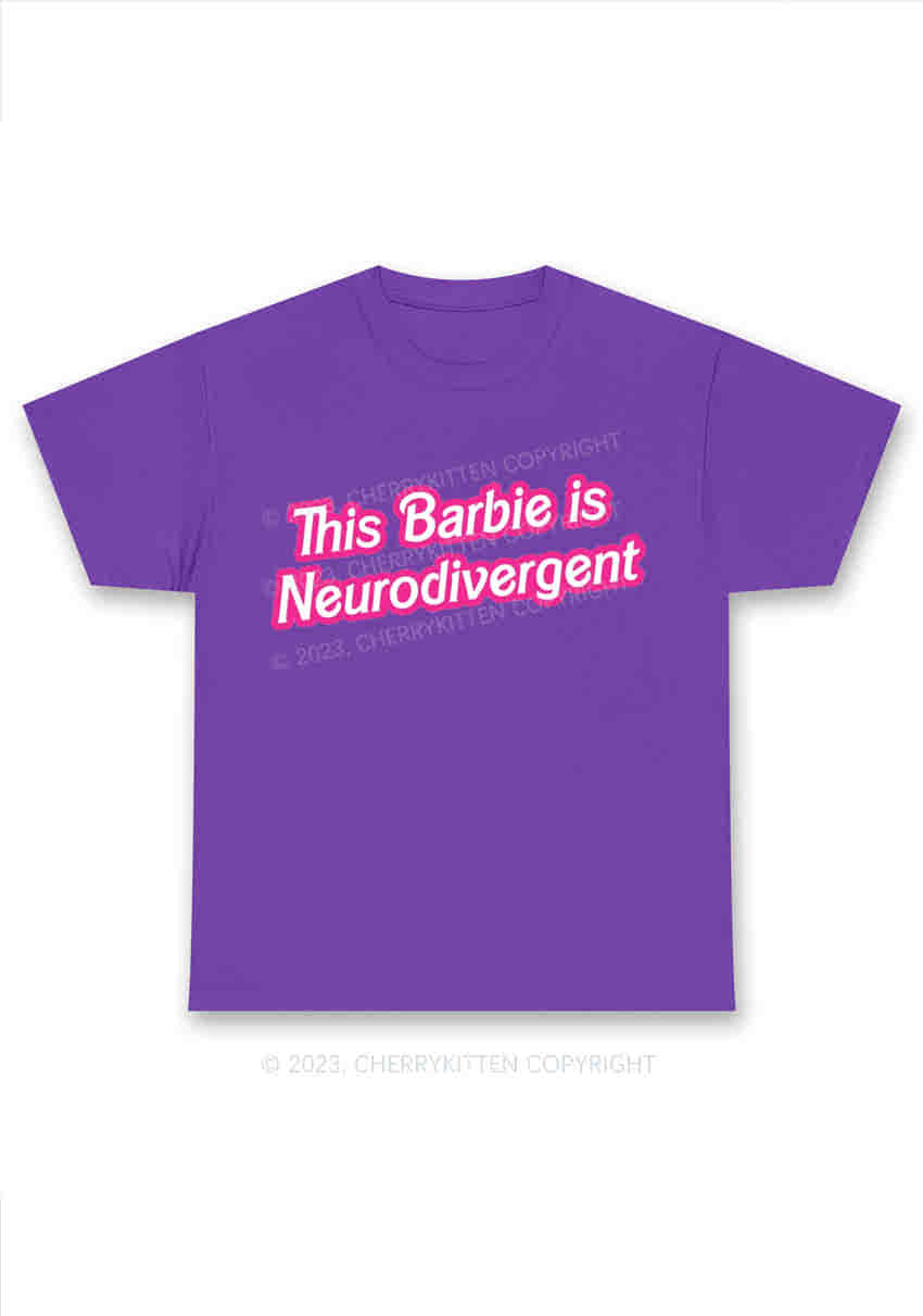 This Is Neurodivergent Y2K Chunky Shirt Cherrykitten