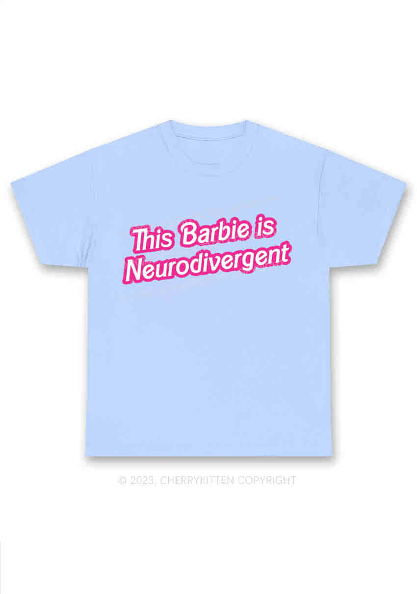 This Is Neurodivergent Y2K Chunky Shirt Cherrykitten