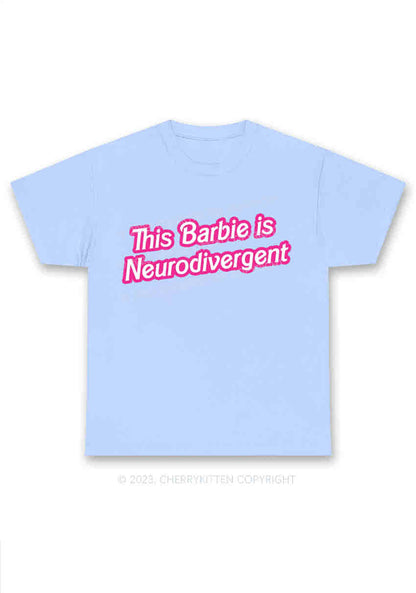 This Is Neurodivergent Y2K Chunky Shirt Cherrykitten