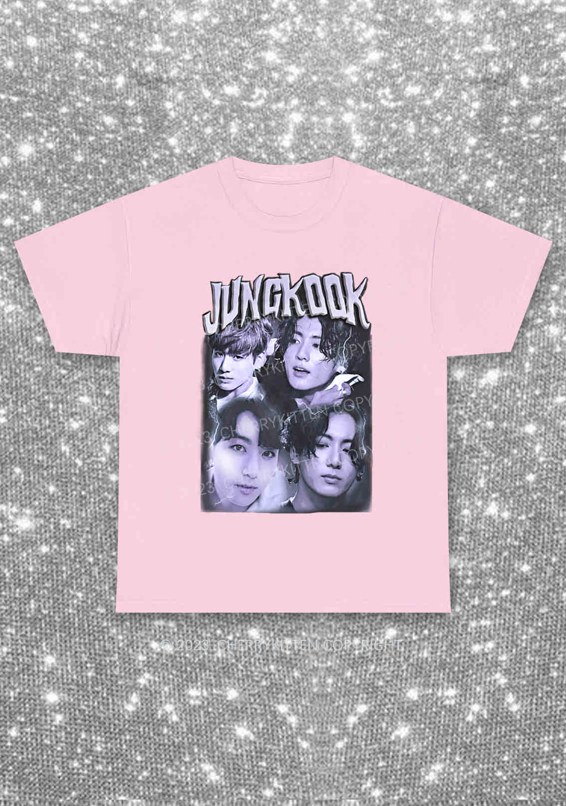 Jungkook Kpop Y2K Chunky Shirt Cherrykitten