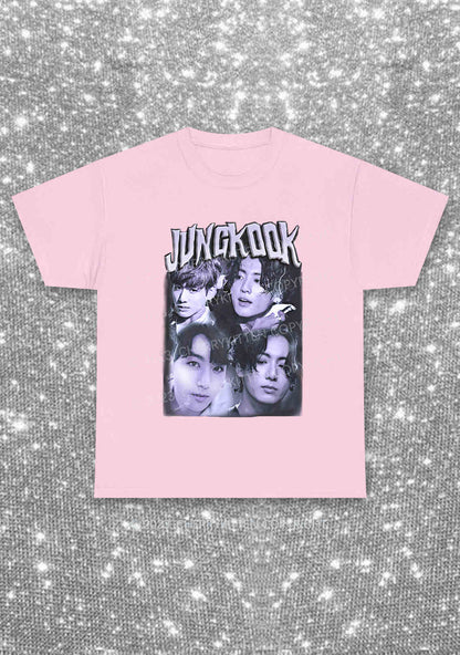 Jungkook Kpop Y2K Chunky Shirt Cherrykitten