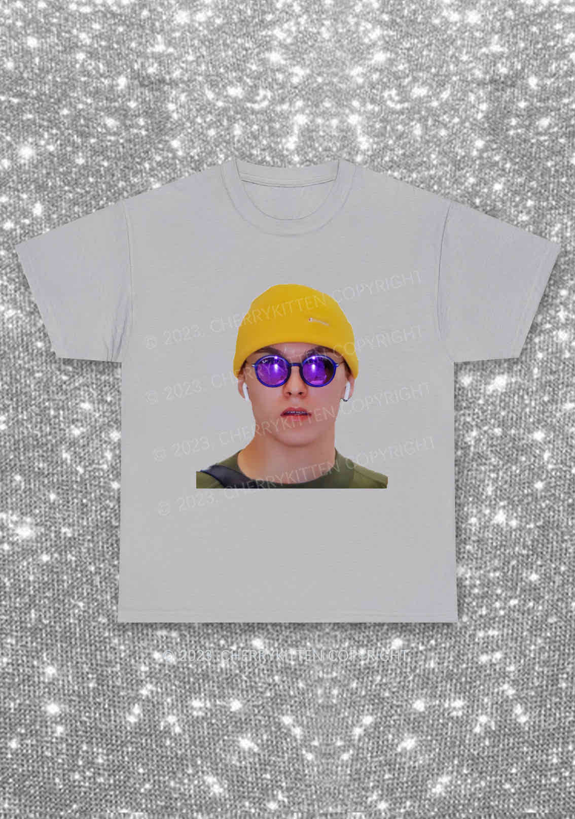 Svt Kpop Singer Y2K Chunky Shirt Cherrykitten