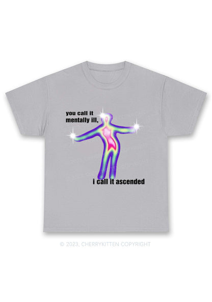 You Call It Mentally Ill Y2K Chunky Shirt Cherrykitten