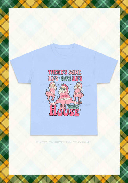 Pink Santas Christmas Y2K Chunky Shirt Cherrykitten