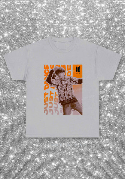 Bangtan Just Dance Kpop Y2K Chunky Shirt Cherrykitten