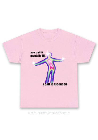 You Call It Mentally Ill Y2K Chunky Shirt Cherrykitten