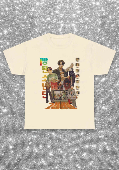 Bangtan Reply 1988 Kpop Y2K Chunky Shirt Cherrykitten