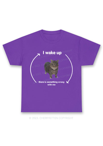 There Is Something Wrong With Me Y2K Chunky Shirt Cherrykitten