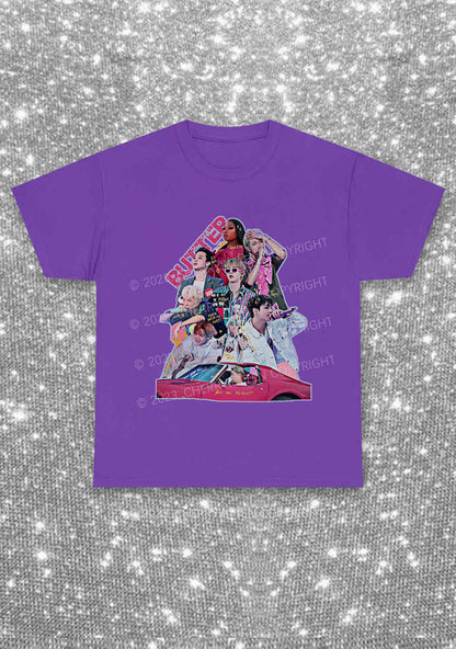 Butter Bangtan Are You Ready Y2K Chunky Shirt Cherrykitten