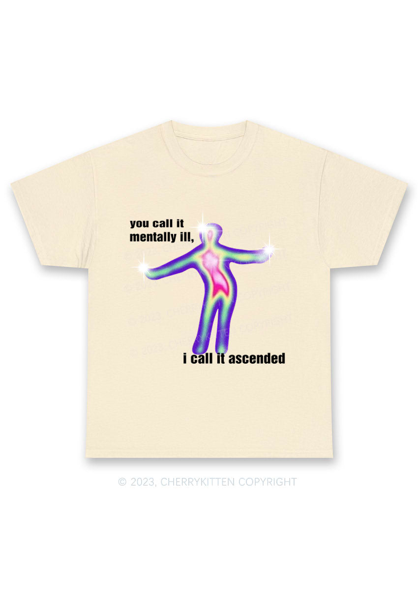 You Call It Mentally Ill Y2K Chunky Shirt Cherrykitten