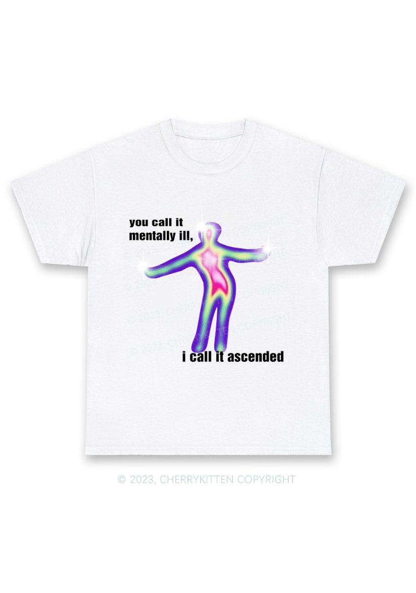 You Call It Mentally Ill Y2K Chunky Shirt Cherrykitten