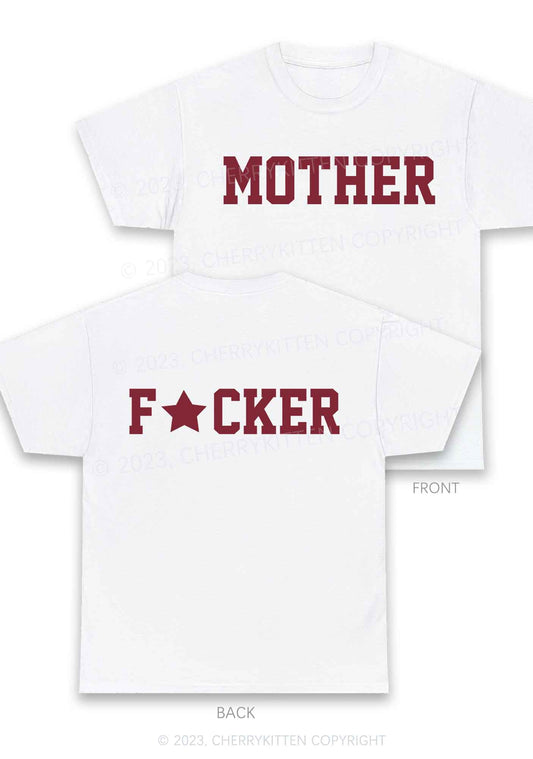 Motherfxcker Two Sides Y2K Chunky Shirt Cherrykitten