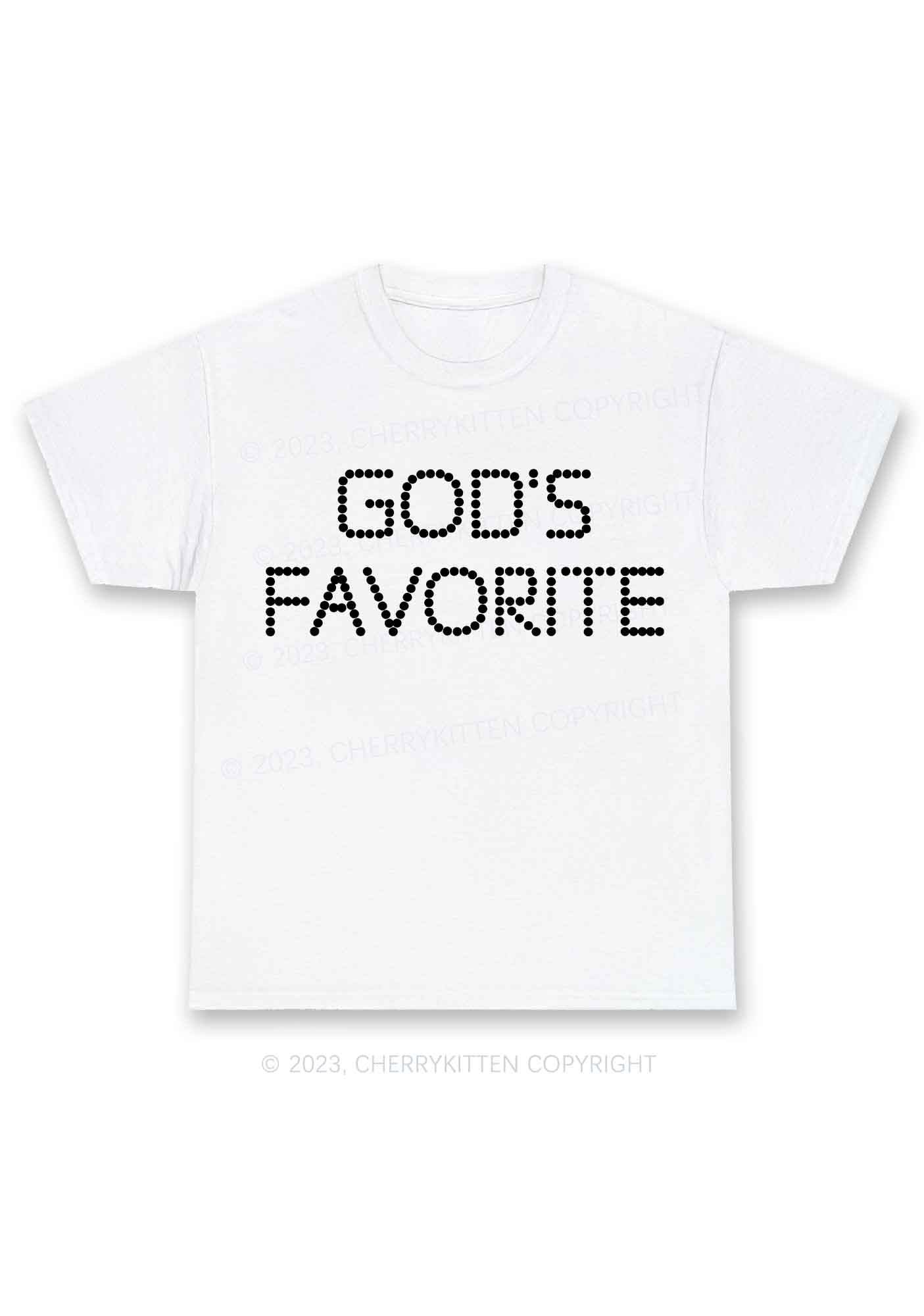 God's Favorite Y2K Chunky Shirt Cherrykitten