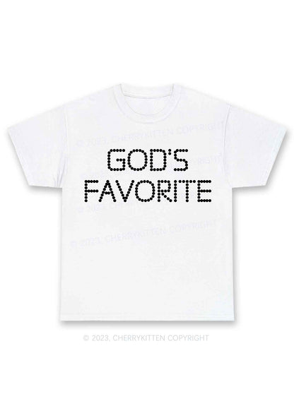 God's Favorite Y2K Chunky Shirt Cherrykitten