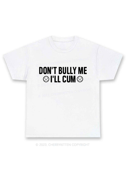 Don't Bully Me Y2K Chunky Shirt Cherrykitten