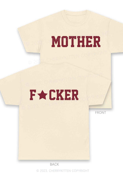 Motherfxcker Two Sides Y2K Chunky Shirt Cherrykitten