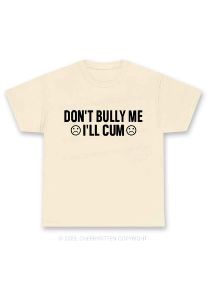 Don't Bully Me Y2K Chunky Shirt Cherrykitten