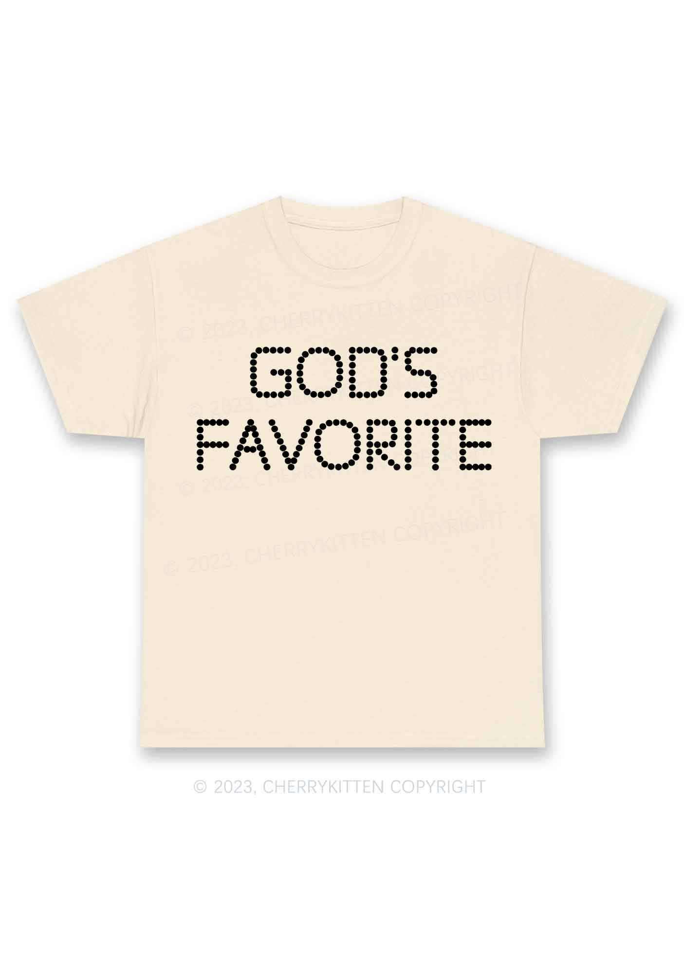 God's Favorite Y2K Chunky Shirt Cherrykitten