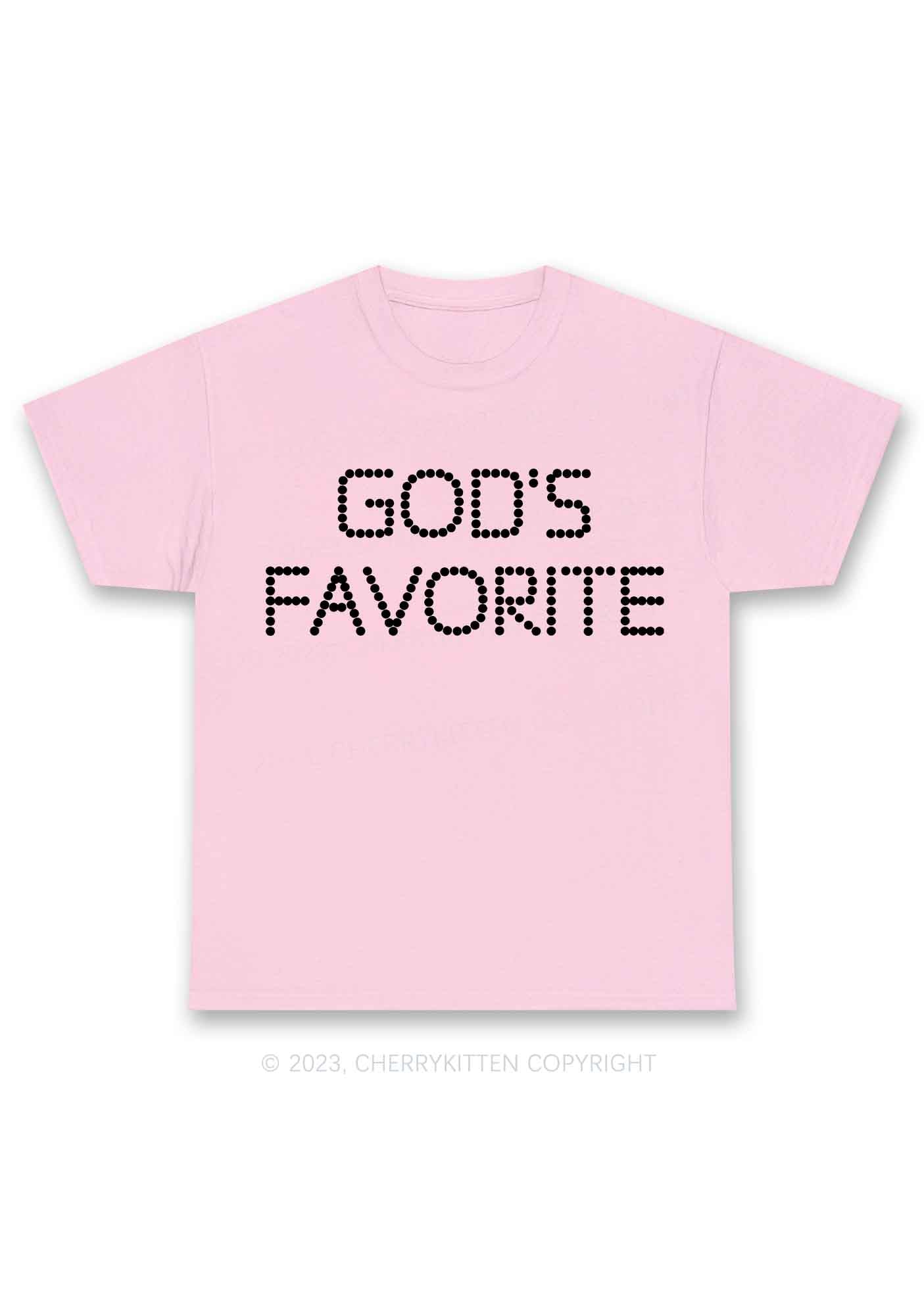 God's Favorite Y2K Chunky Shirt Cherrykitten