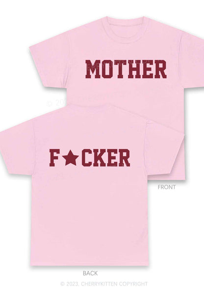 Motherfxcker Two Sides Y2K Chunky Shirt Cherrykitten