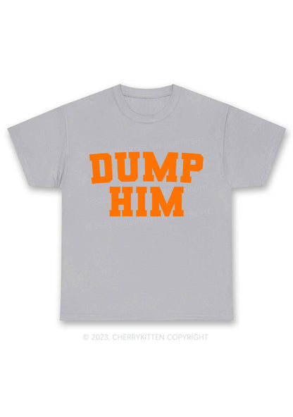 Dump Him Y2K Chunky Shirt Cherrykitten