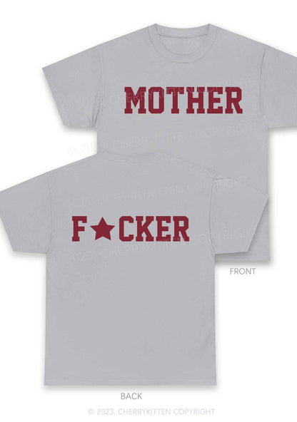 Motherfxcker Two Sides Y2K Chunky Shirt Cherrykitten