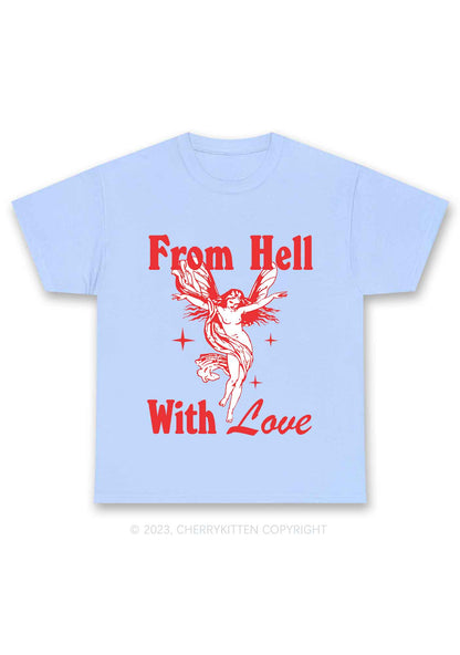 From Hall With Love Y2K Chunky Shirt Cherrykitten