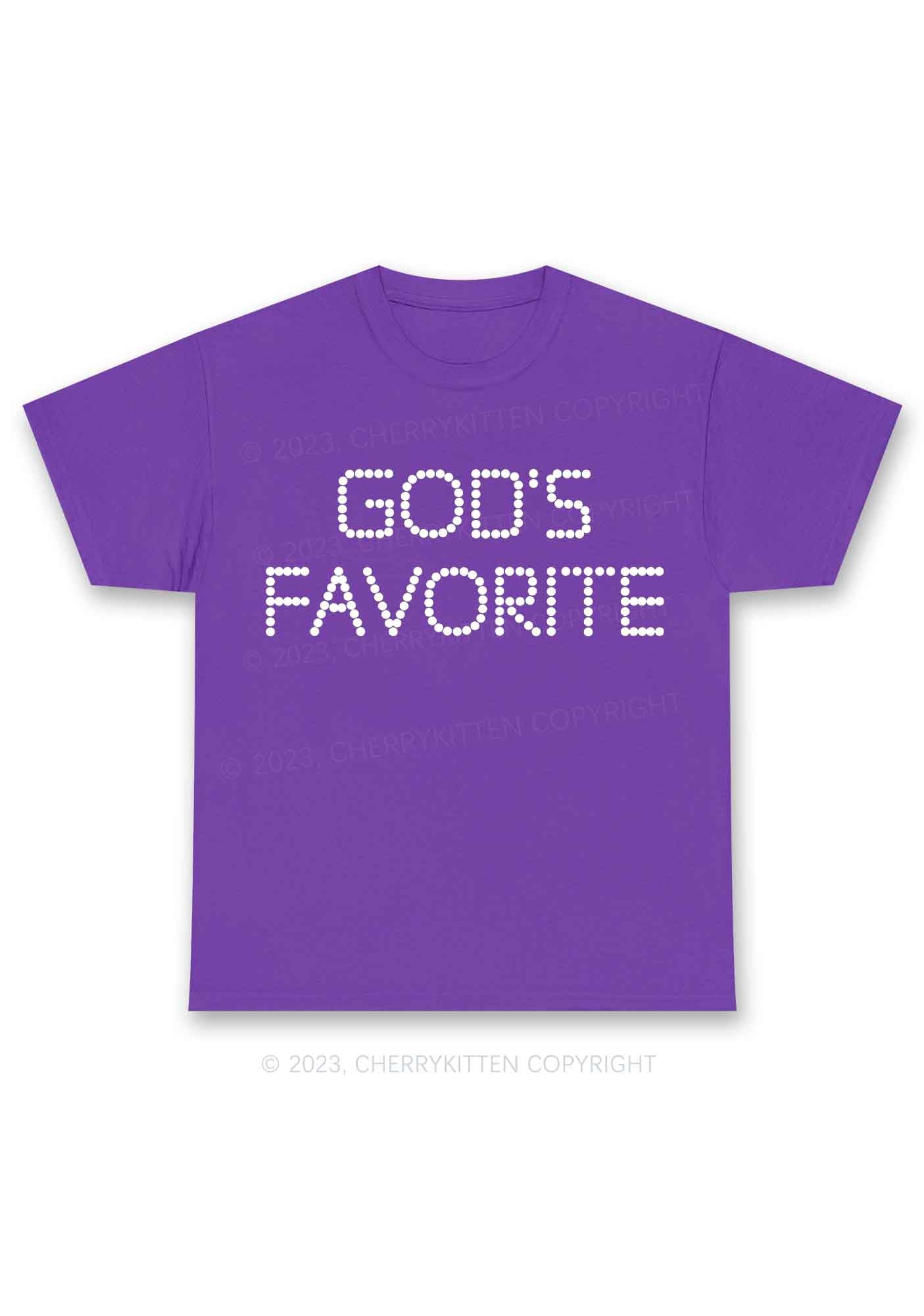 God's Favorite Y2K Chunky Shirt Cherrykitten