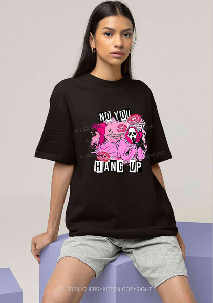 Pink Ghost Lying Halloween Y2K Chunky Shirt Cherrykitten