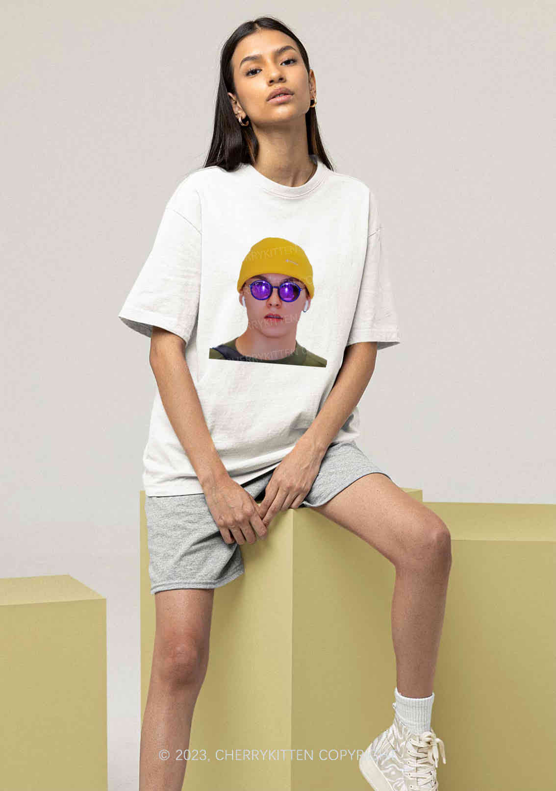 Svt Kpop Singer Y2K Chunky Shirt Cherrykitten