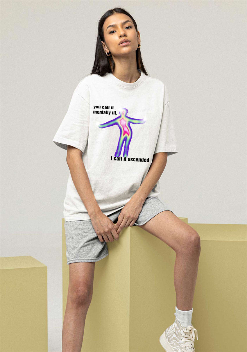 You Call It Mentally Ill Y2K Chunky Shirt Cherrykitten