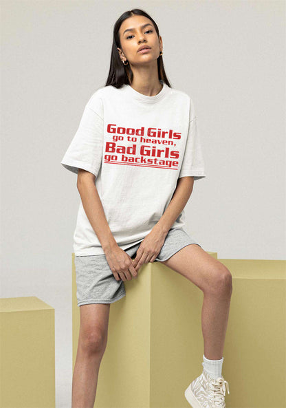 Bad Girls Go Backstage Y2K Chunky Shirt Cherrykitten