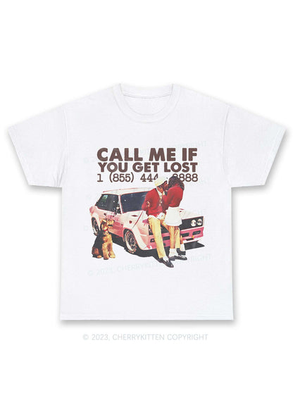 You Get Lost Chunky Shirt Cherrykitten