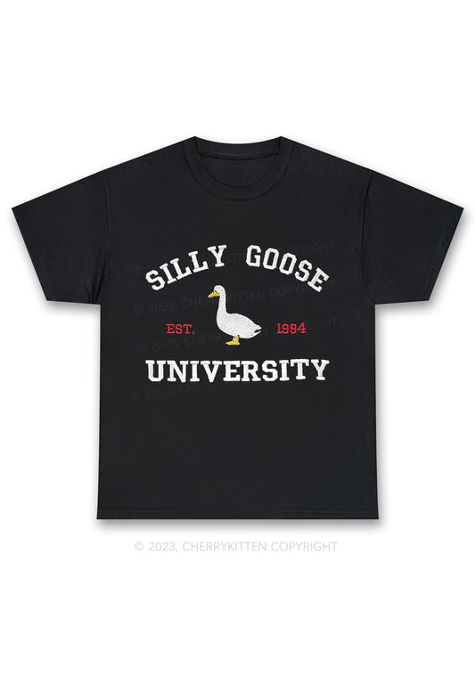 Silly Goose University EST 1994 Chunky Shirt Cherrykitten