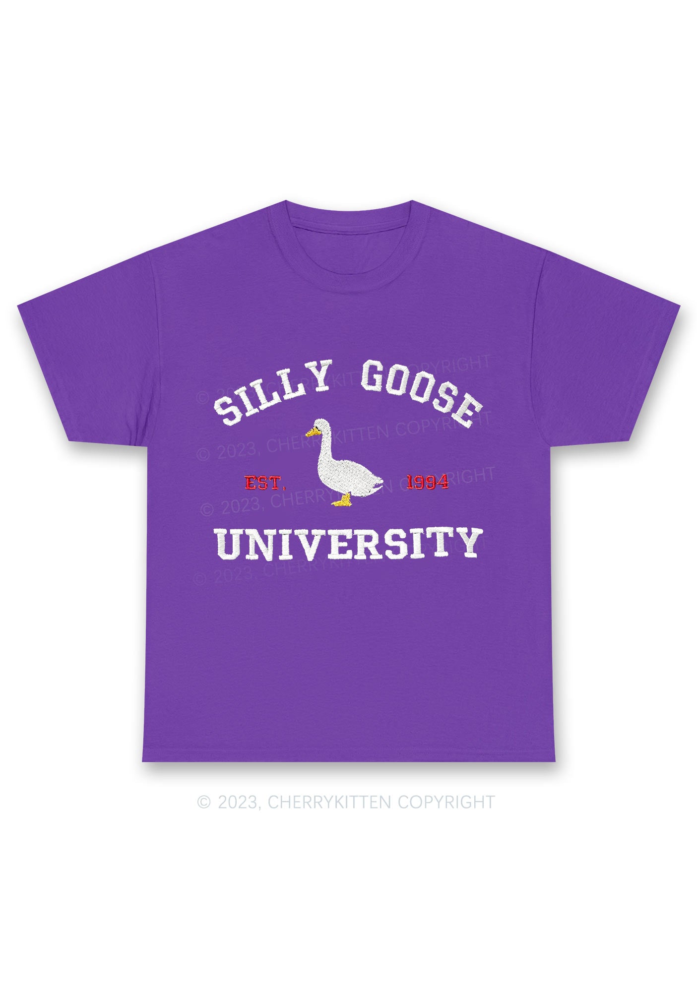 Silly Goose University EST 1994 Chunky Shirt Cherrykitten